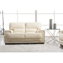 Wohnzimmer Echtes Leder Sofa (646)